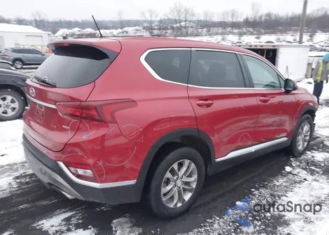 2019 Hyundai Santa Fe Se from USA, damaged, VIN 5NMS2CAD0KH109227